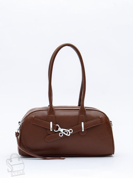Сумка женская кожаная 9198SP d.brown Velina Fabbaino-Safenta в Новосибирске