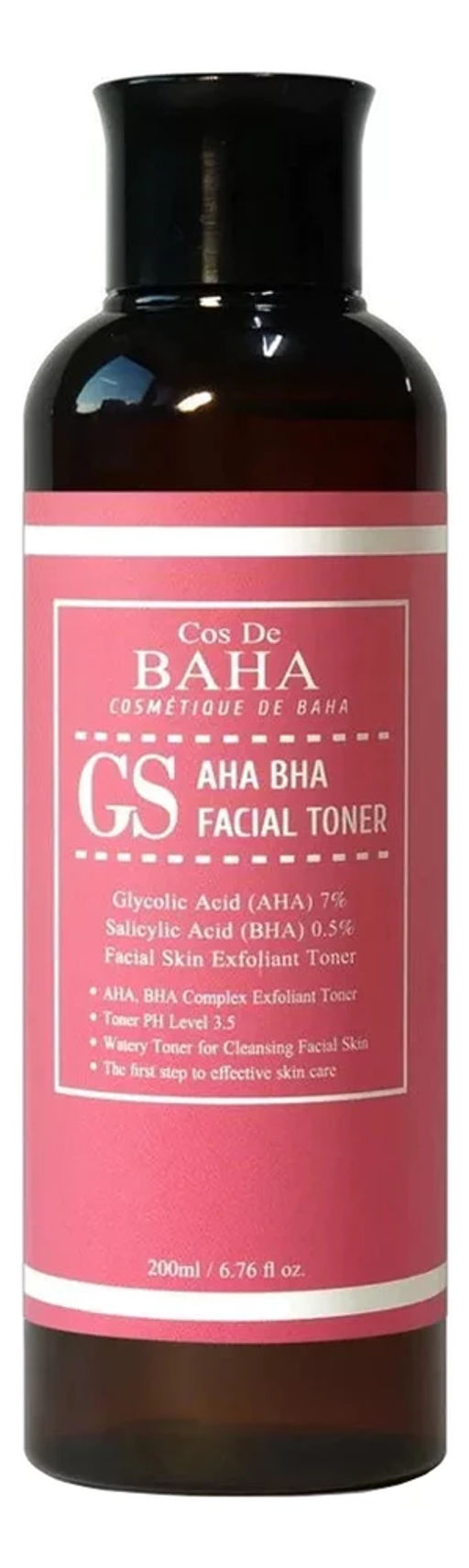 Тонер Cos De Baha AHA/BHA GS 200 мл  фото 11
