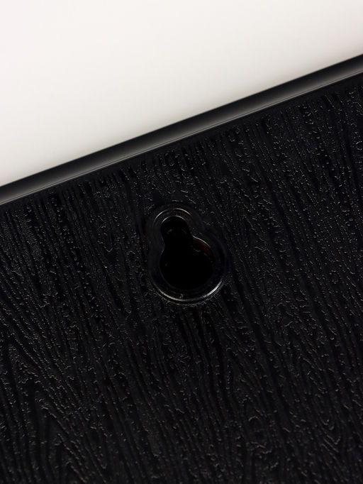 Часы электронные настенные, 47.5×25.3 см, синие цифры