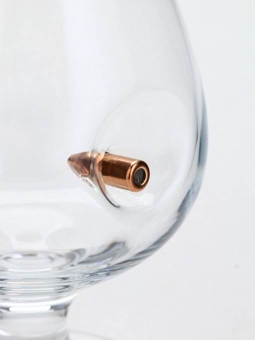 Бокал для коньяка Непробиваемый, настоящему мужчине, 395 мл