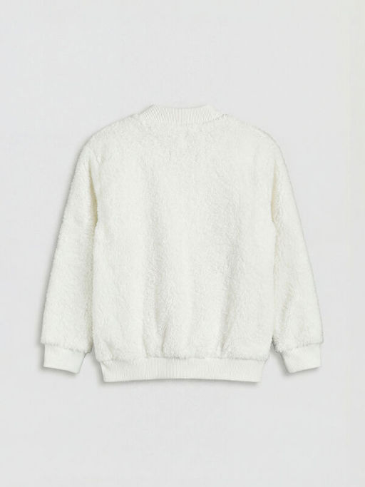 Hello Kitty Nak??l? K?z ?ocuk Fermuarl? Sweatshirt