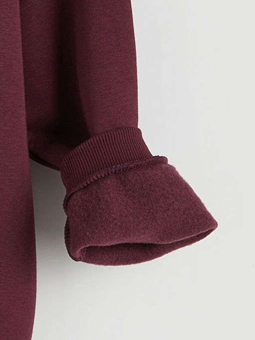 Bisiklet Yaka Erkek ?ocuk Kal?n Sweatshirt