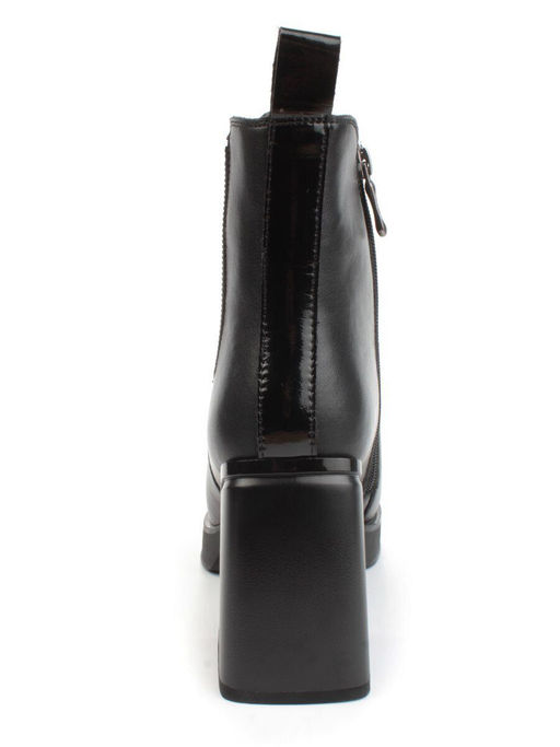 04-M3-836 BLACK Ботильоны зимние женские (натуральная кожа, натуральный мех) - Фабричный китай фото 8