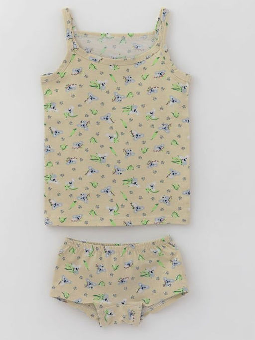 Комплект бельевой для девочки, бежевый, 111 - Lesi kids фото 7