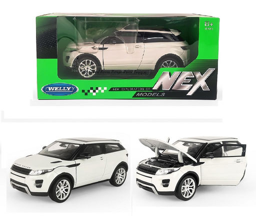 Welly. Машинка 1:24 "Range Rover Evoque" белый арт.24021W