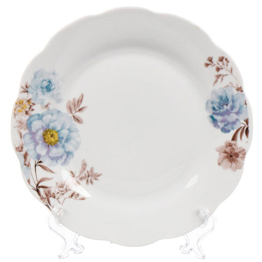 Флорина, Тарелка обеденная, керамика, 20 см, круглая, Daniks, 19-237 (454765)  фото 2