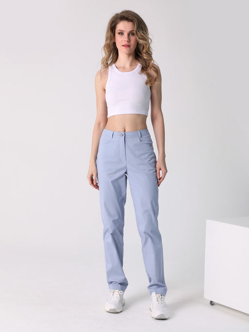 25241 Брюки голубой - Dizzyway фото 2