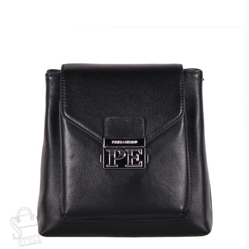 Сумка женская кожаная 3271Q black Polina&Eiterou в Новосибирске