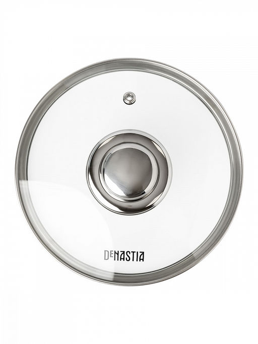 Кастрюля с крышкой и сеткой 4,2л серый нержавеющая сталь