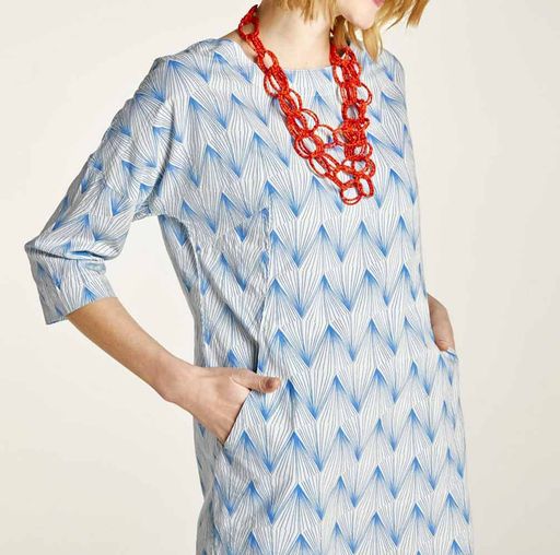 Платье, голубое - Heine фото 5