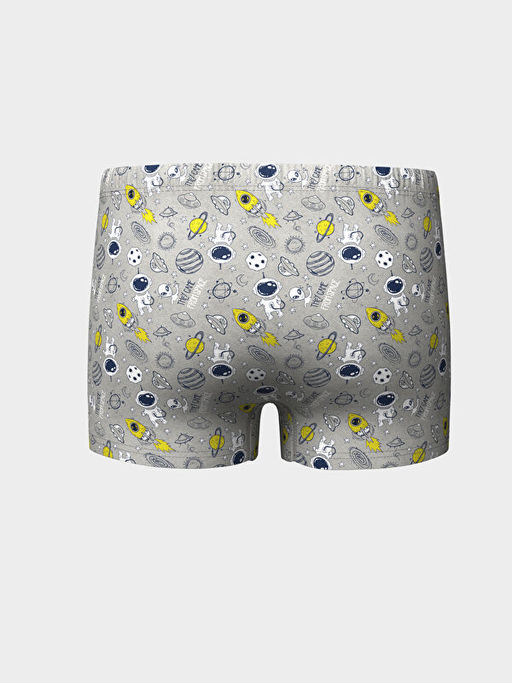 Bask?l? Erkek ?ocuk Boxer - Waikiki фото 2