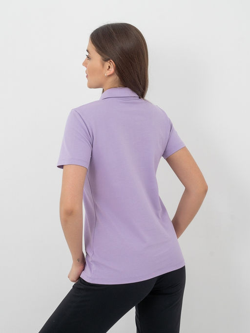Футболка-поло женская К-2105, фиолетовый