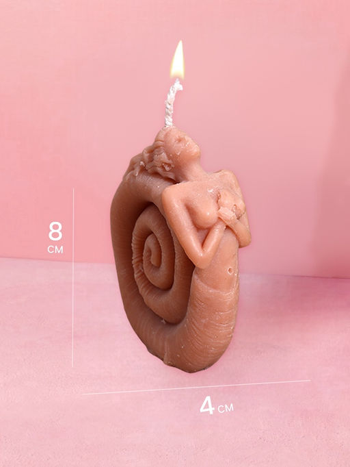 Свеча "Русалка" 6,5х4х8 см, соевый воск МИКС