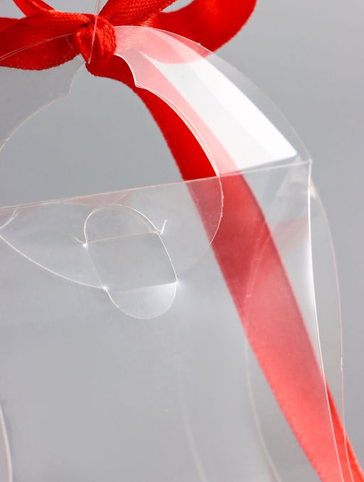 Цена за 5 шт. Складная прозрачная коробка из PVC, для упаковки подарков, 11?9?2 см - UPAK LAND фото 3