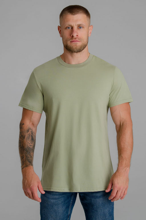 Арт. 61112/5 Футболка мужская 48-58 (6 шт) Цвет:хаки - Идеал фото 11