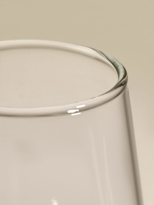 Бокал для шампанского SL-Home «Ёлочный», 250 мл, 6×25.2 см, стекло, прозрачный, розовый