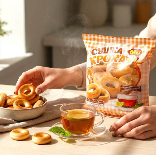 Ого.Сушки Кроха ГОСТ 200г  фото 2