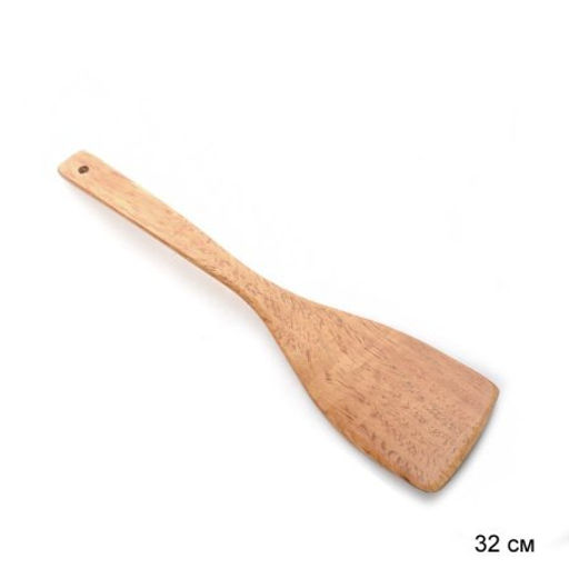 Лопатка бамбуковая 32 см Люкс / 410-11 /уп 200/ - Галеонтрейд фото 3