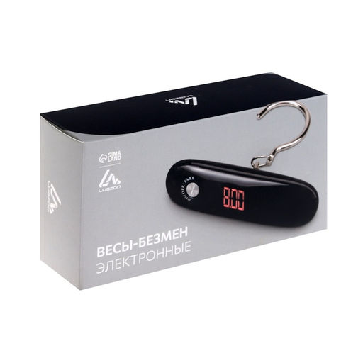 Весы-безмен Luazon LVU-09, электронные, до 50 кг, точность до 10 г, подсветка, крюк, чёрные - Luazon home фото 9