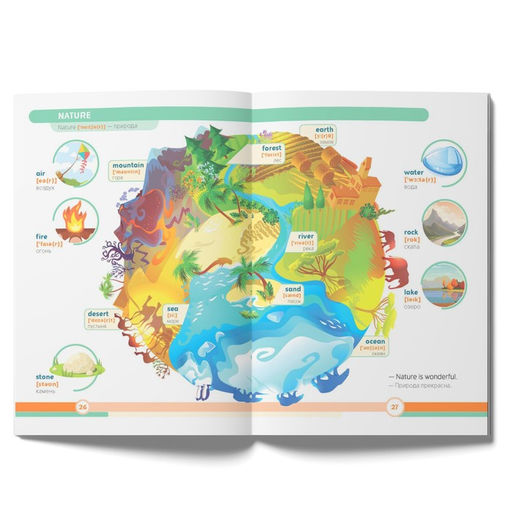 Книга Первые 500 английских слов, 60 стр. - Буква-ленд фото 5