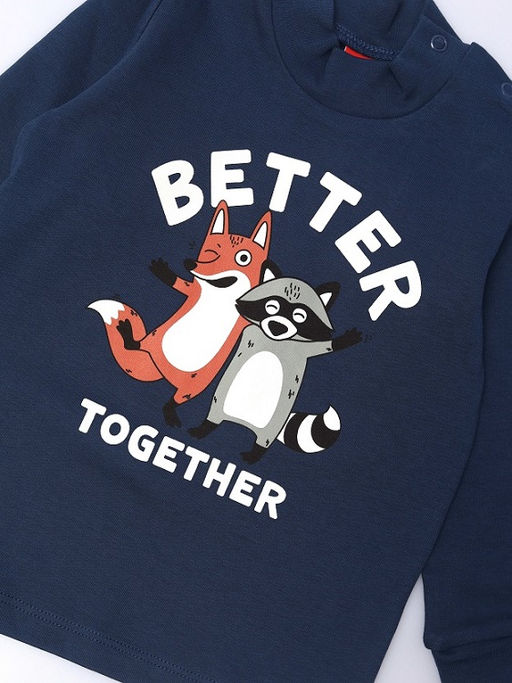 CRB wear / CWBB 64000-41-429 Водолазка для мальчика,темно-синий  фото 3