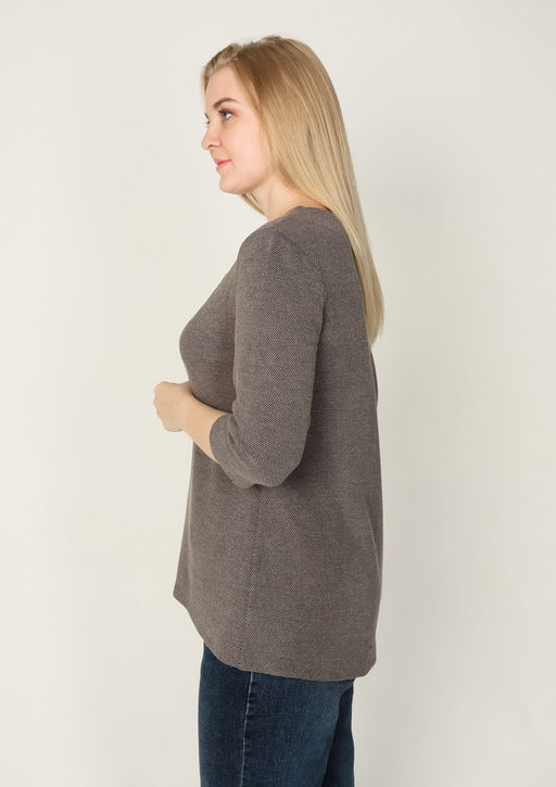туника джемпер Мягкий, фактурный трикотаж - Lavelis фото 3
