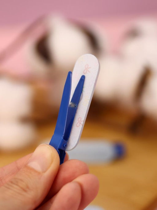 Заколка для волос GIRLY "Blue nude", blue