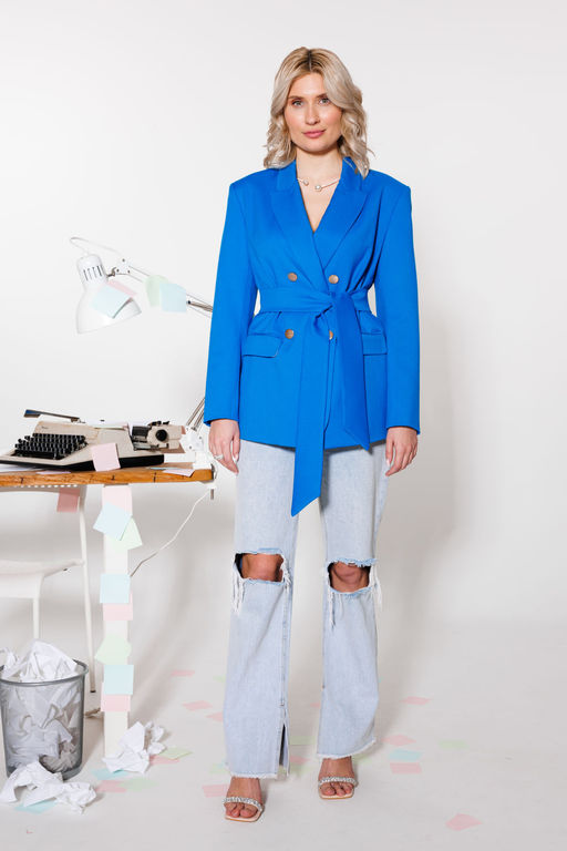 Жакет KOKOdea 214470.2 синий  фото 5