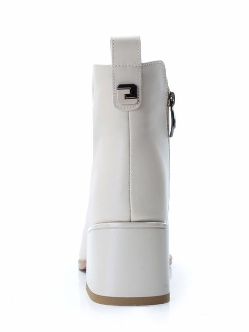 01-PCM341-2 BEIGE Ботинки демисезонные женские (натуральная кожа, байка)