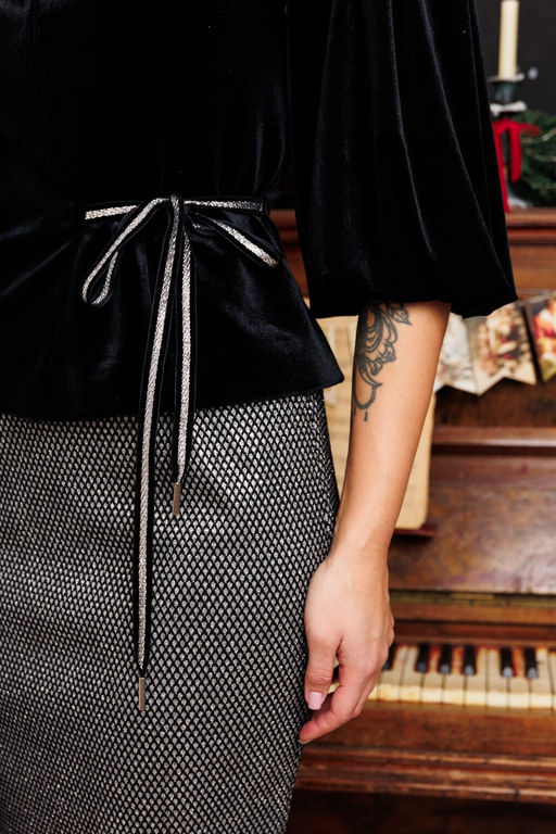 Платье Мода Юрс 2874-Р черный - Mira fashion фото 220