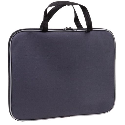 Папка на молнии с ручками А4 ArtSpace "Серая" ширина 20мм (ПМ_А4_3816) полиэстер