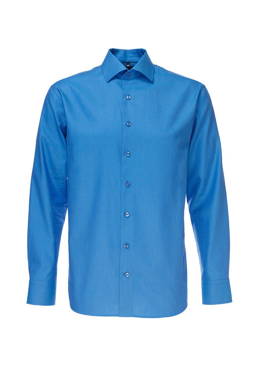 Сорочка мужская длинный рукав BERTHIER PARIS-007042/ Fit-M(2)  фото 5