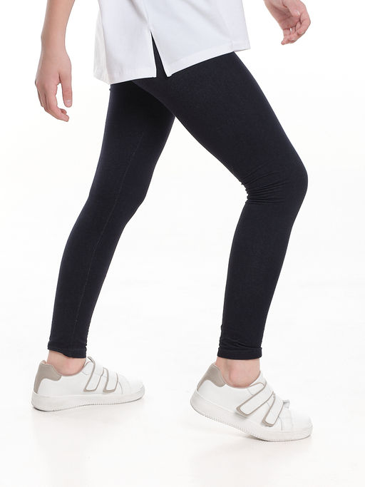 Лосины подростковые 22-5092 т.синий - Mini maxi фото 2