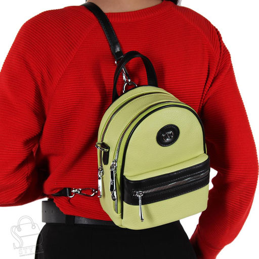 Рюкзак женский 69140 yellow Velina Fabbiano-Safenta/30 в Новосибирске