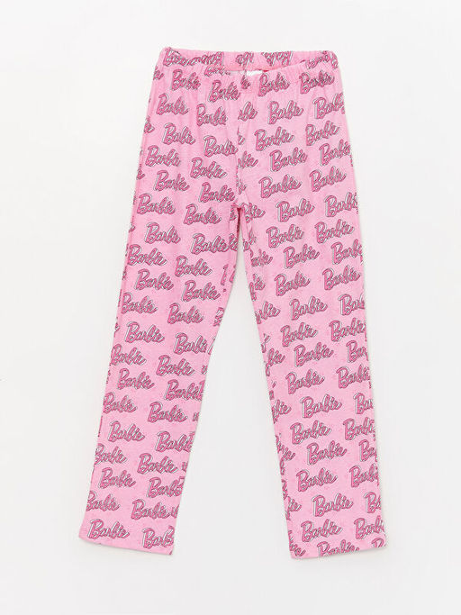 Beli Lastikli Barbie Bask?l? K?z ?ocuk Pijama Alt