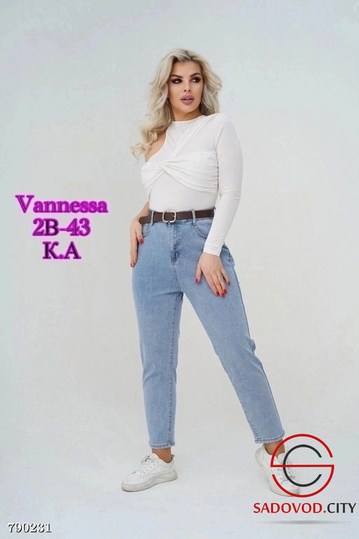 Женские костюмные джинсы MOM - Bruno фото 2