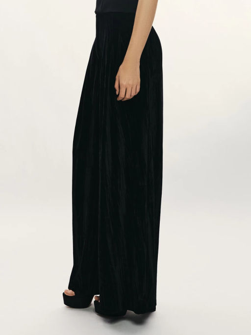 Широкие брюки из бархата / Zarina