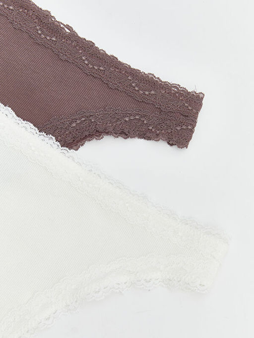 Dantel Detayl? Brazilian K?lot 2li