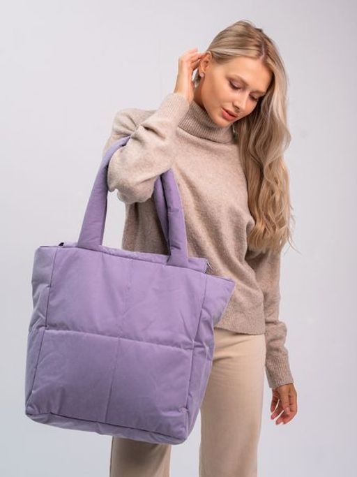 Сумка-шоппер Зима бежевый - Yollochka фото 18