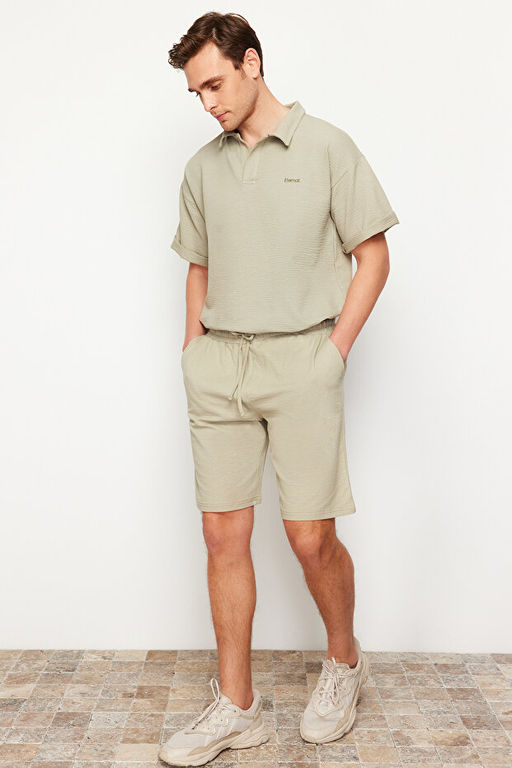 Ta_ Oversize Fit _rme Rahat Kuma_ _ort TMNSS24SR00051 - Trendyolmilla фото 2