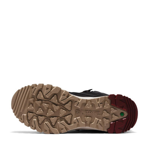 Женские кроссовки для активного отдыха Timberland Lincoln Peak Lite Mid Leather WP черные  фото 3