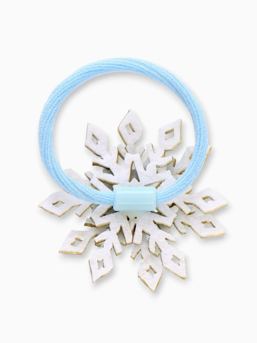 Цена за 2 шт. Резинка для волос «Снежинки», набор 2 шт, Снежная прицесса