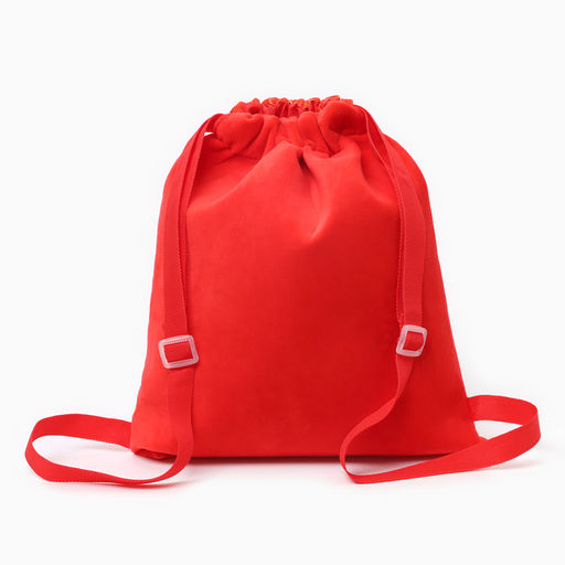 Сумка детская «Синий трактор», 35×30 см, красная