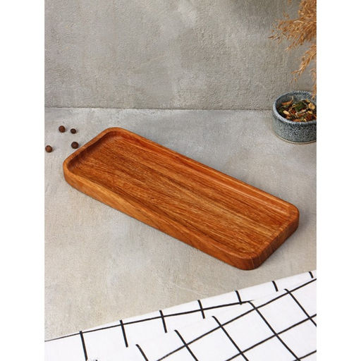 Подставка для столовых приборов и специй Adelica «Делия», 28×11×2 см, дерево дуб