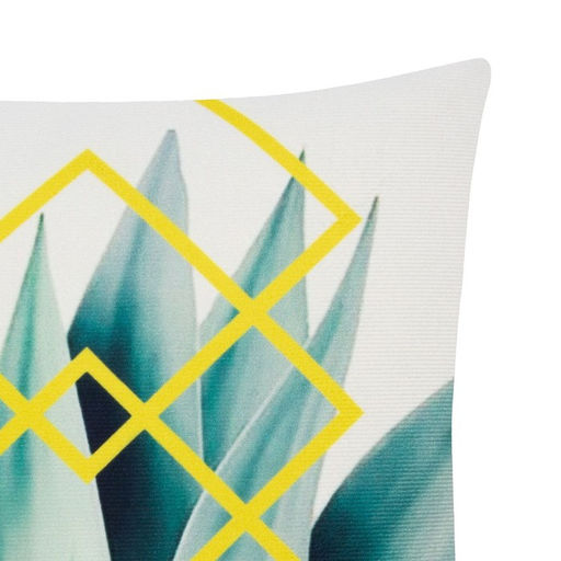 Наволочка декоративная Этель Тропики Кактус 40х40 см, велюр  фото 2