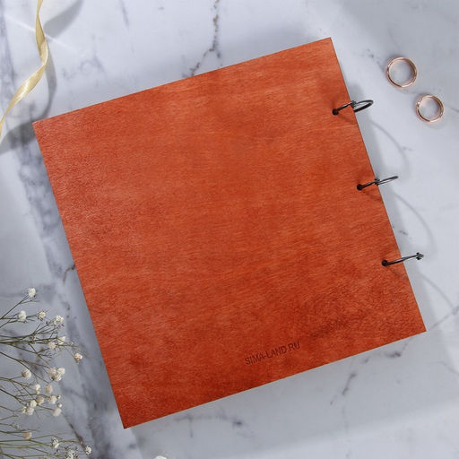 Книга пожеланий в деревянной обложке Узоры - Долго и счастливо фото 5