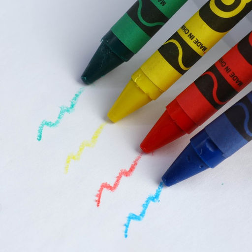 Подарочный набор, блокнот - раскраска, мелки 4 шт. Волшебный единорог