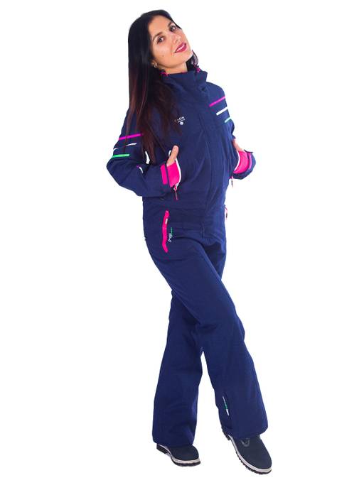 Комбинезон B-8691 Темно-синий