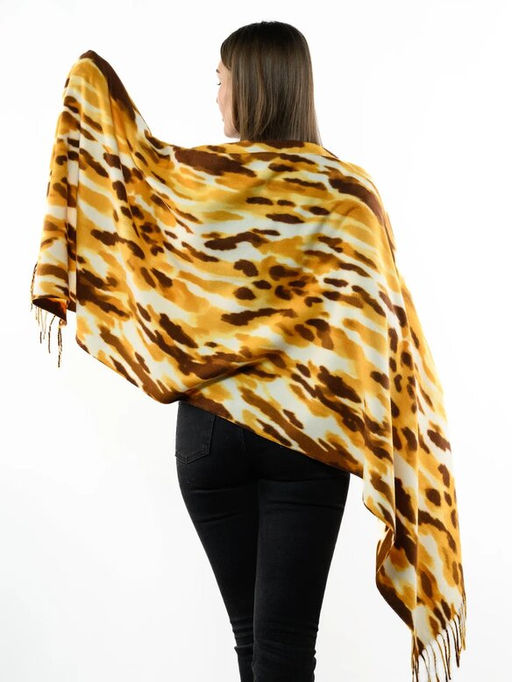 Яркий палантин с анималистичным принтом - Pretty mania фото 6