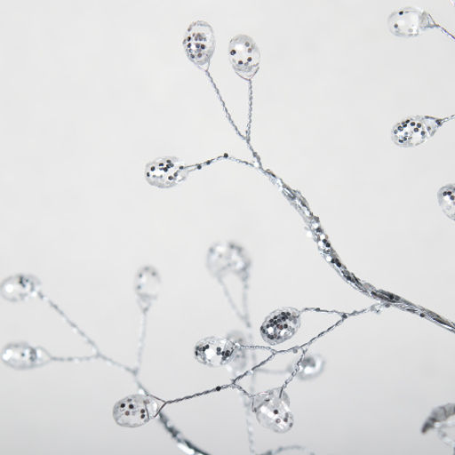 Цветок декоративный стеклярус 50 см на подставке / SA20227/2 /уп 50/200/* - Галеонтрейд фото 3